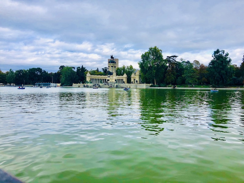 Parco del retiro madrid